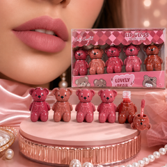 مجموعة Lip Gloss الدبدوب – 5 درجات نود مات أنثوية Cos090526-08