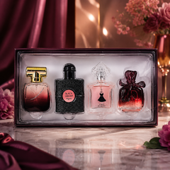 مجموعة عطور Veyes النسائية – 4 روائح فاخرة بحجم 25 مل لكل عطر - MUNSH-20260609-193718-991