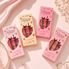 مجموعة جلوس فراولة ثابتة Color Castle Lipgloss Sweet Strawberry Love Cos090526-13