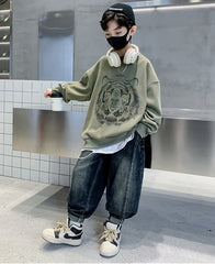 WZH301124-19 بلوزة شتوية مبطنة فرو تقيل