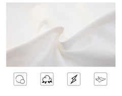 طقم بناتي صيفي قطعتين ( بلوزة + افرهول جينز ) RM150424-13