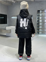 WZ261124-18 بدلة شتوي تقيلة 3 مبطنة فرو بالكامل ( بلوزة + بنطلون + فست نفخ)