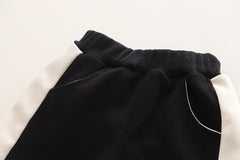 RM0608-31 طقم قطني سبورت ولادي 3 قطع ( بلوزة + جكيت + بنطلون )