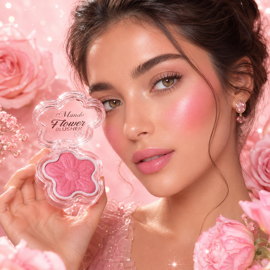 بلشر موندو فلاور – Mundo Flower Blusher 🌸 Cas320526-29