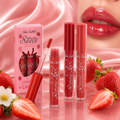 مجموعة جلوس فراولة ثابتة Color Castle Lipgloss Sweet Strawberry Love  Cos090526-13