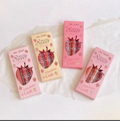 مجموعة جلوس فراولة ثابتة Color Castle Lipgloss Sweet Strawberry Love  Cos090526-13