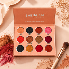 باليت ظلال عيون SHEGLAM 12 لون – ألوان فخمة بثبات طويل ولمسة احترافية Cas320526-42