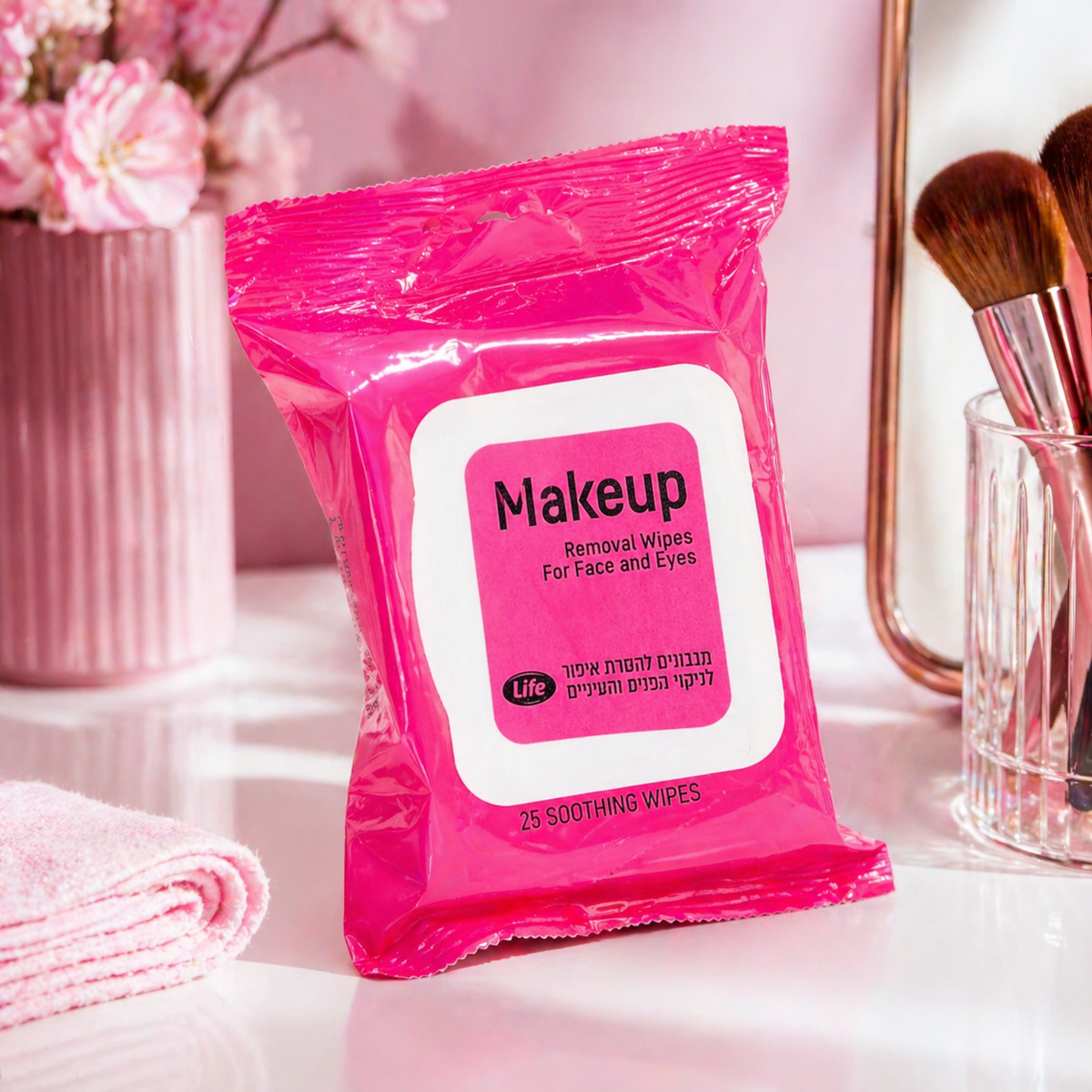 مناديل إزالة المكياج Makeup Wipes – تنظيف سريع ولطيف Cos-010526-05