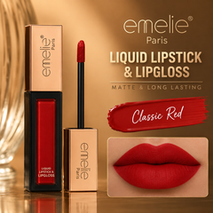 إيملي باريس جلوس سائل مطفي وثابت للشفاه - Liquid Lipstick & Lipgloss CAS-20260610-025959-829