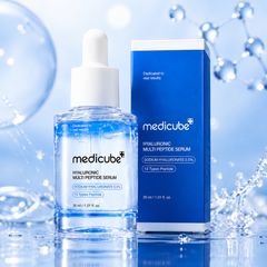 سيروم هيالورونيك بالبتيدات من Medicube الكورية لترطيب عميق، نضارة واضحة، ومظهر بشرة صحي ومشرق. 30Ml Cos090526-06
