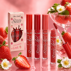مجموعة جلوس فراولة ثابتة Color Castle Lipgloss Sweet Strawberry Love  Cos090526-13