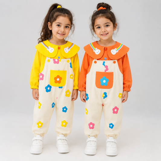 AS-1724G طقم أفرهول كتان ناعم ( قميص قطن + أفرهول مورد كتان ناعم )